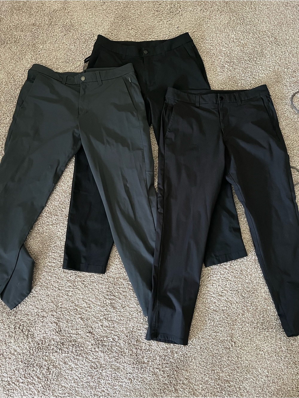 Lululemon Commission Pants - 3 pack